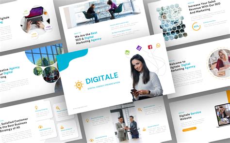 Digitale Digital Agency Powerpoint Template For