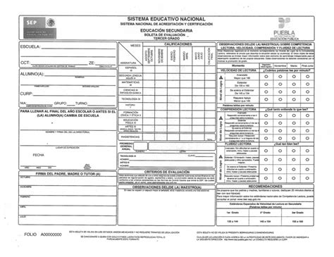 Cómo puedo descargar las boletas de calificaciones de secundaria