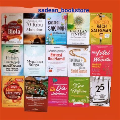 Jual Obral Buku Murah Rb An Motivasi Islami Judul Random