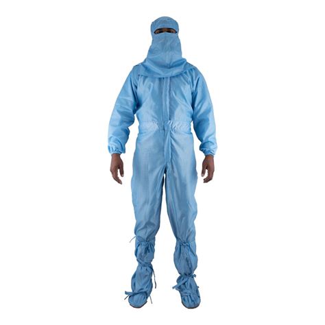 Hi Care Unisex Anti Static Coverall For Pharma Cleanroom Model Name