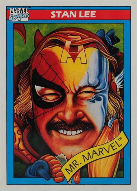 1990 Marvel Universe Stan Lee 161 Non Sports Vcp Price Guide