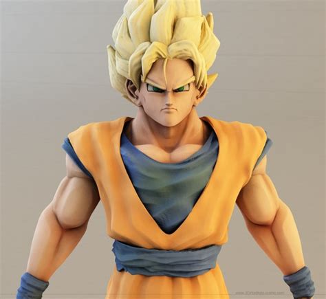 Modelos De D Goku Turbosquid