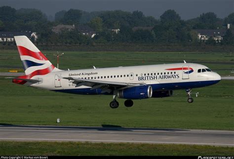 G EUPE British Airways Airbus A319 131 Photo By Markus Vom Bovert ID