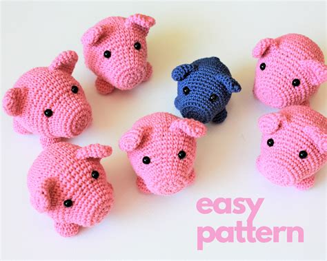 Scraptacular Pig Amigurumi Free Crochet Pattern Stringydingding