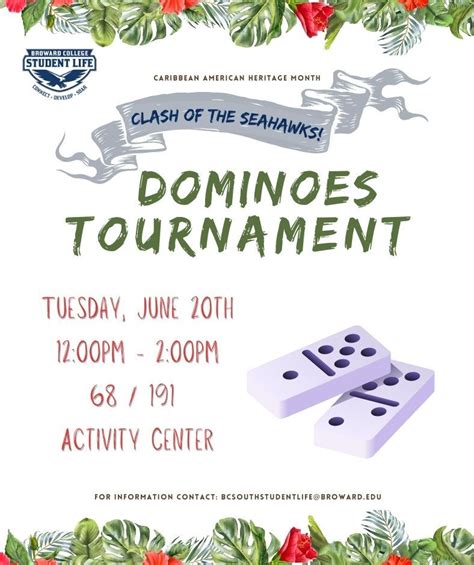 Clash of the Seahawks! Dominoes Tournament