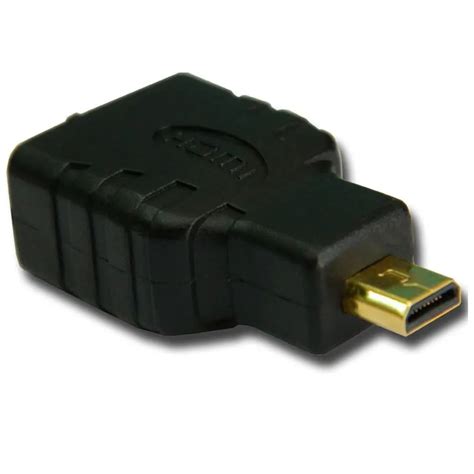 Adaptador MD9 HDMI Fêmea para Micro HDMI Macho Resolução 4K Blue Sky