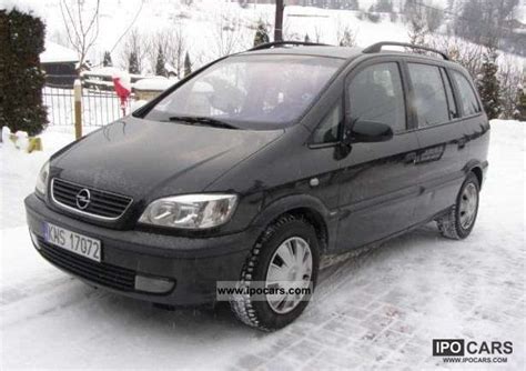 2002 Opel Zafira Elegance Car Photo And Specs