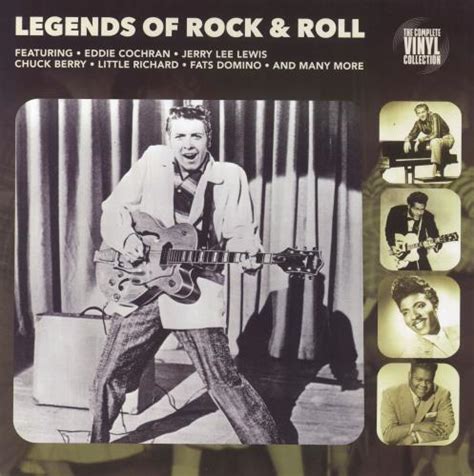 Various 50s Rock And Roll Rockabilly Legends Of Rock And Roll Uk Vinyl Lp