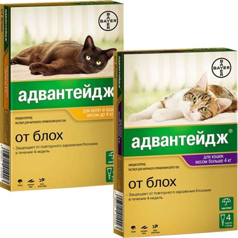 Адвантейдж для кошек свыше 4 кг 1 пипетка – купить в интернет-магазине ...