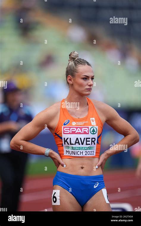 Lieke Klaver Participating In The 400 Meters Of The European Athletics