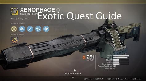 Destiny Shadowkeep Xenophage Exotic Quest Guide Youtube