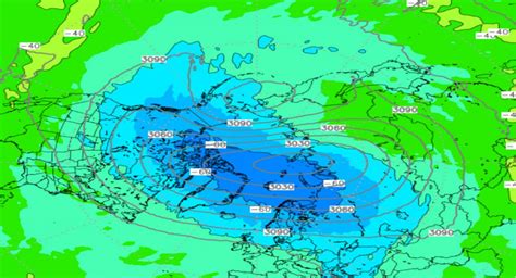 Meteo Primo Indebolimento Del Vortice Polare Stratosferico In Avvio Di