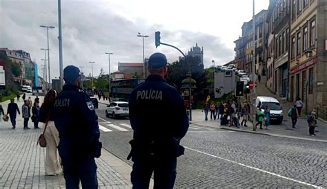 Cinco Detenções Em Operação De Prevenção Criminal Na Baixa Da Cidade Do