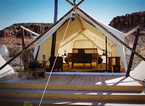 Glamping In Utah At Moab Under Canvas