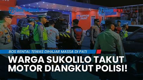 Warga Sukolilo Ketakutan Seusai Polisi Gerebek Penadah Kendaraan Bodong