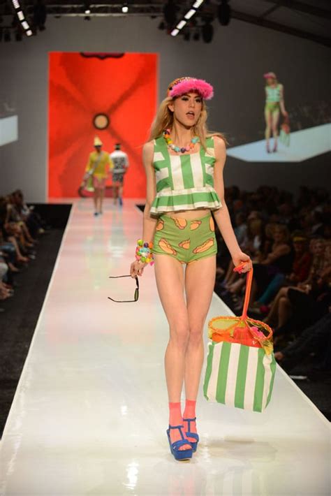 Mondo Guerra at Project Runway Fashion Show at Fashion Week El Paseo ...