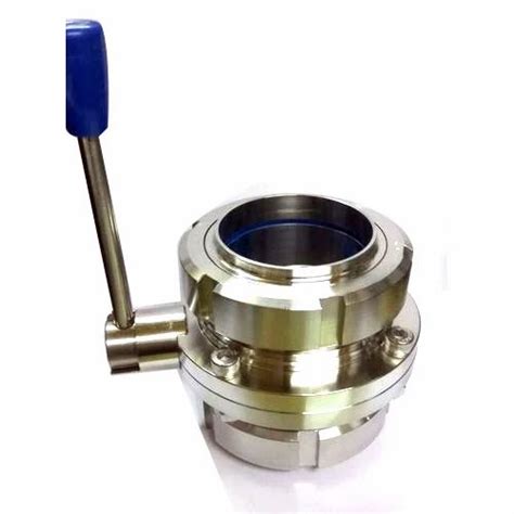 Stainless Steel Sms Butterfly Valve At Rs Membrane Valve In