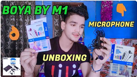 BOYA BY M1 UNBOXING MICROPHONE Monojdey Monojdayvlogs Newvlog