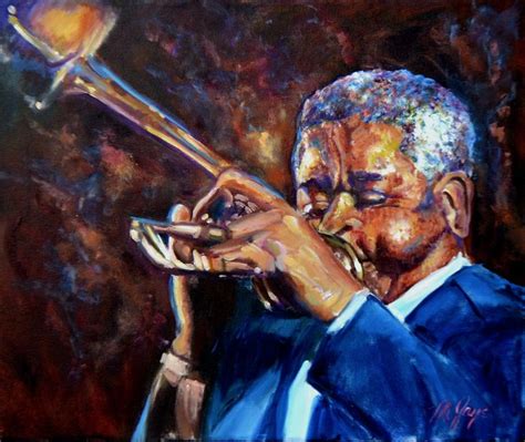 Dizzy Gillespie Jazz Art Jazz Painting Black Art Painting