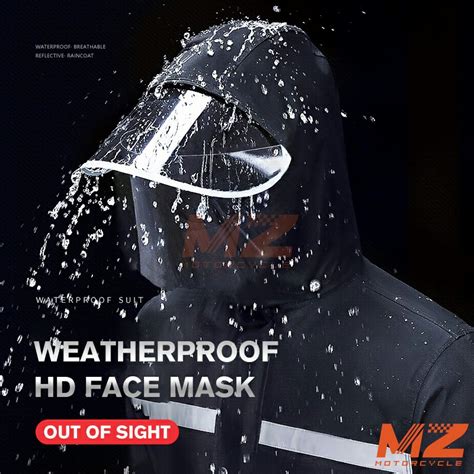 Canel And Co Premium Raincoat Rainsuit Baju Hujan Motorcycle Bike Bicycle