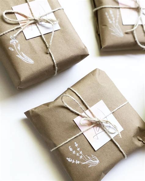 Kraft Packaging Handmade Packaging Paper Packaging Clothing