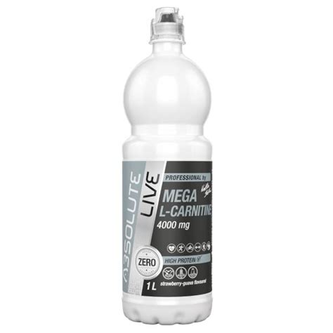 Mega L Carnitine 4000 Mg Căpșuni Guava 1000ml X 6 Musclewood