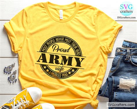 Proud Army Wife Svg Army Svg Army Mom Svg Army Wife Svg Etsy