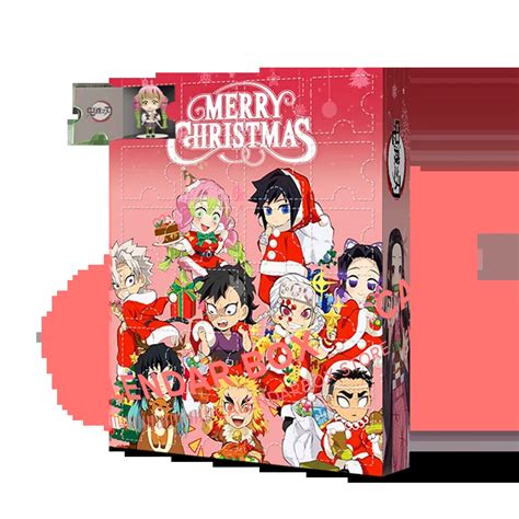 Demon Slayer Advent Calendar Christmas Edition Calendar Box