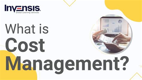 What Is Cost Management Project Management Invensis Learning YouTube