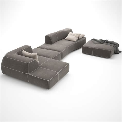 Bend Sofa 3d Model