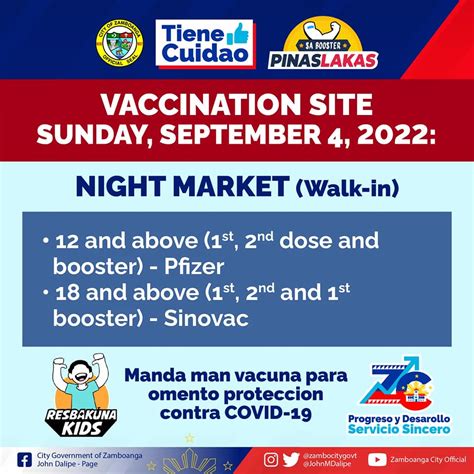 Zamboanga Night Market Vaccination Site Ta Continua Opera Radio