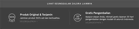 Kelebihan Berbelanja Fashion Online Zalora Indonesia