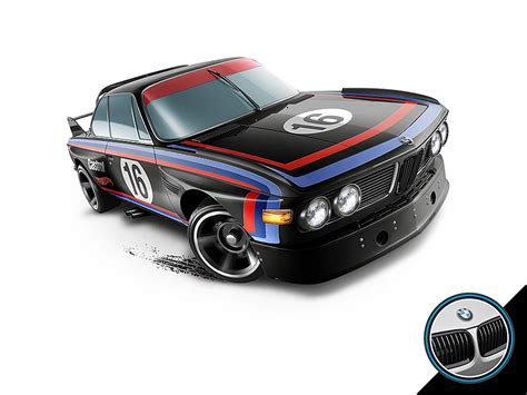 T Hunted Novas ilustrações dos carros da Hot Wheels
