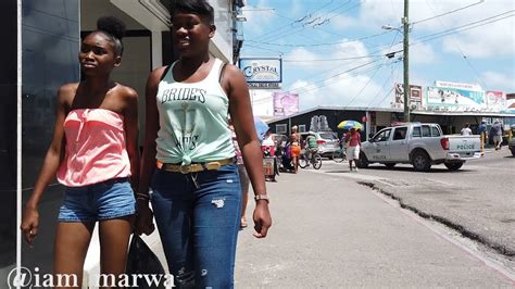 Raw Real Street Walk Belize City Belize Iammarwa Youtube