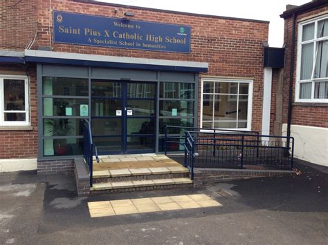 8013 New Main Entrance To St Pius School In Wath Upon Dearne To Form