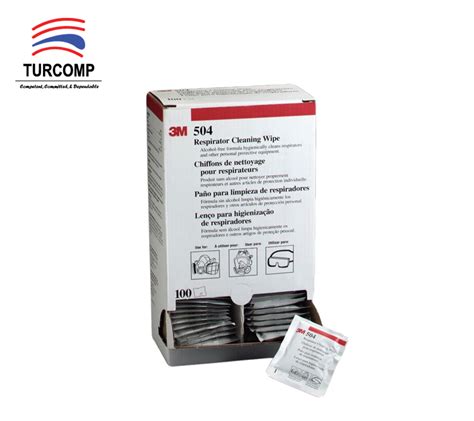 3m™ Respirator Cleaning Wipe 504 07065 Aad Turcomp Online Store