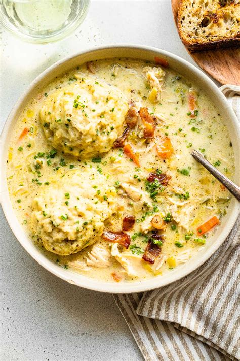 Creamy Chicken And Dumpling Soup So Much Food