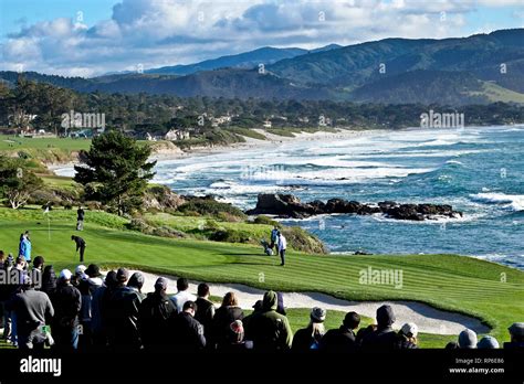 11th February 2019 Pebble Beach Golf Links Ca Usa The 8th Hole At Pebble Beach Golf Course