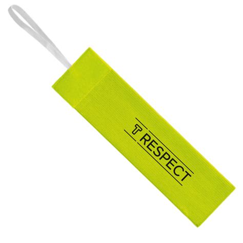 Soccer Armband With Velcro Junior Senior Imprint RESPECT