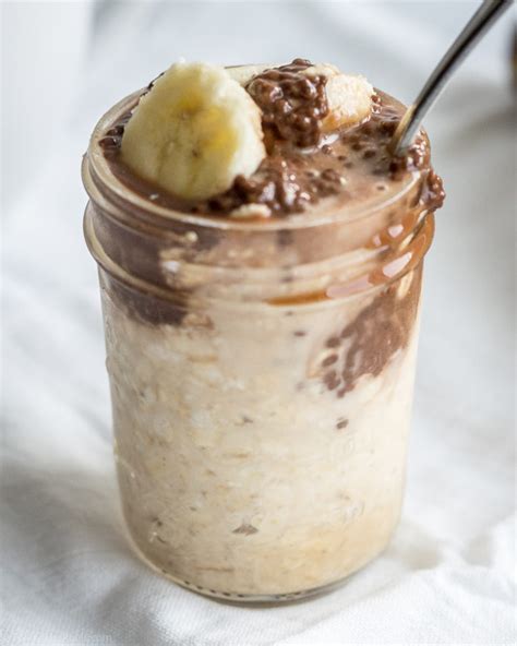 Peanut Butter Chocolate Overnight Oats