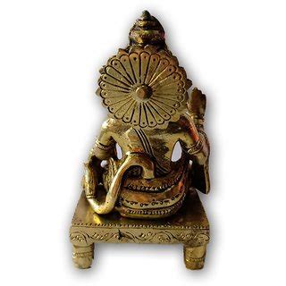 Buy Brass Hanuman Ji Sitting Hanuman Statue Hanuman With Chowki