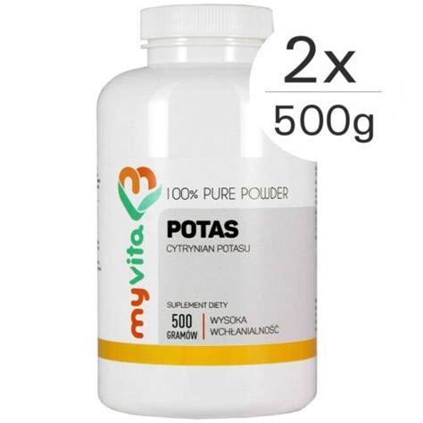 2x 500g Kalium 100 Kaliumcitrat Ohne Zusatzstoffe Potassium Citrate Powder Naturprodukte24