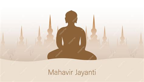 Premium Vector | Bhagwan Mahavir Swami is written in Hindi text means God Mahavir Swami ...