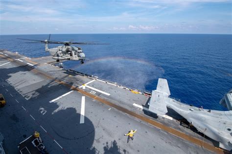 Dvids Images Uss America Lha Conducts Flight Operations April