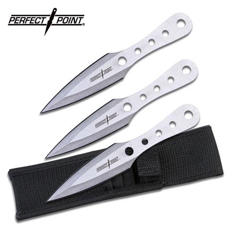 Kunai Stainless Steel Throwing Knives 3 Piece Set 65 Overa