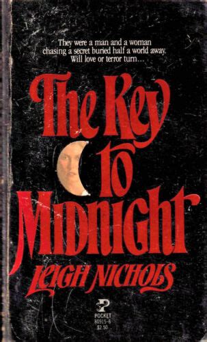 LEIGH NICHOLS AKA DEAN KOONTZ KEY TO MIDNIGHT THRILLER ORIGINAL EDITION