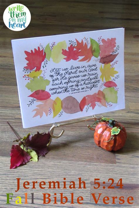 Top Autumn Bible Verses Plus Printable Write Them On My Heart