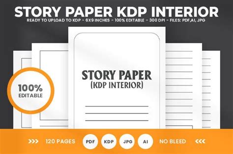 Editable Kdp Interior Bundle Vol Graphic By Pkdesign Creative