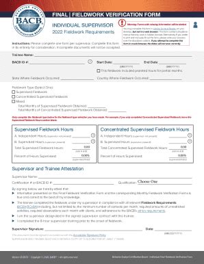 Fillable Online Rejected Final Verification Form What Versions Are