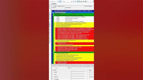 🚀paleta De Colores En Excel Para Usar En La Wbs De Primavera P6 Shorts Youtube